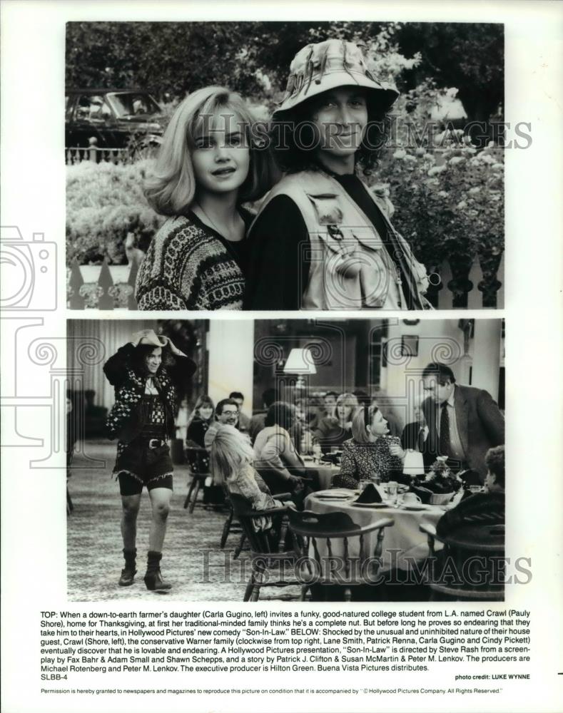 1994 Press Photo Hollywood Pictures presents Son In Law with Pauly Shore - Historic Images