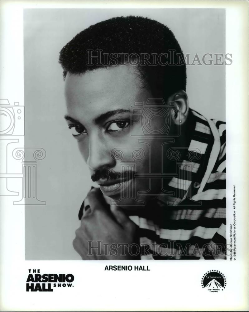 1988 Press Photo Arsenio Hall host of The Arsenio Hall Show - cvp55025 - Historic Images