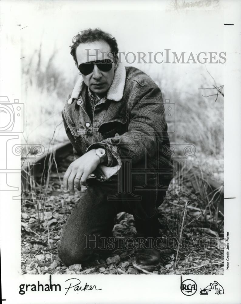 1988 Press Photo Singer Graham Parker - cvp49691 - Historic Images