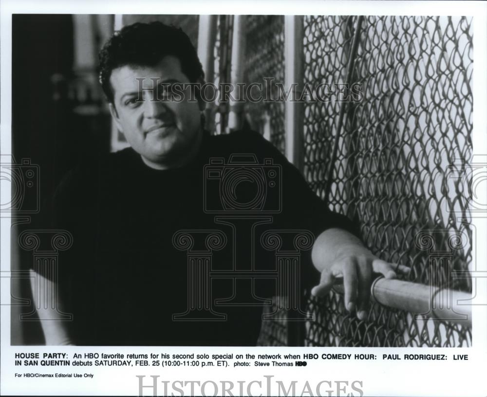 Press Photo HBO Comedy Hour: Paul Rodriguez: Live in San Quentin - cvp73064 - Historic Images