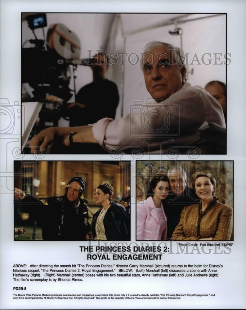 Press Photo The Princess Diaries 2 Royal Engagement Anne Hathaway - cvp70450 - Historic Images