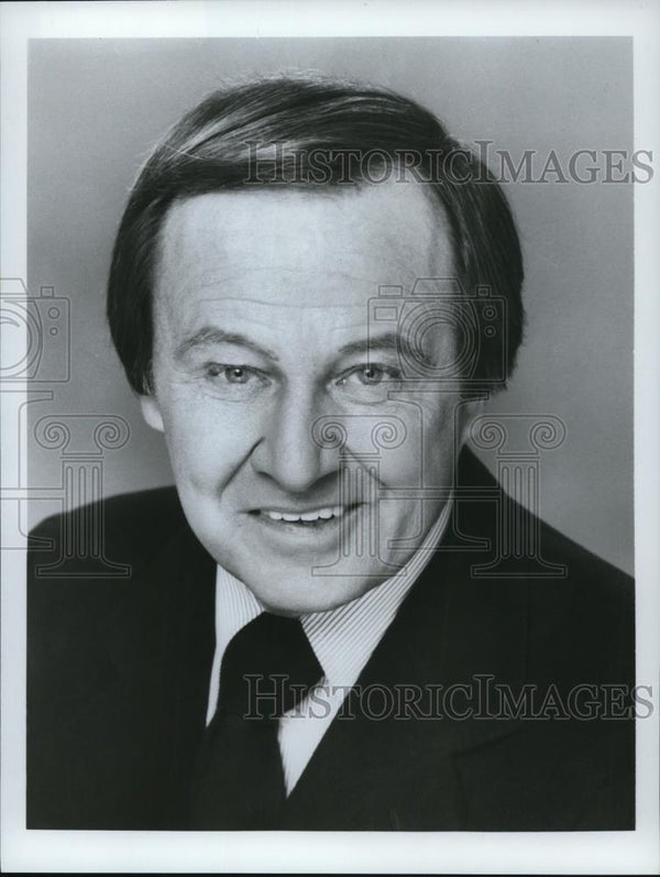 Undated Press Photo Jim McKay sportscaster ABC - cvp54135 - Historic Images