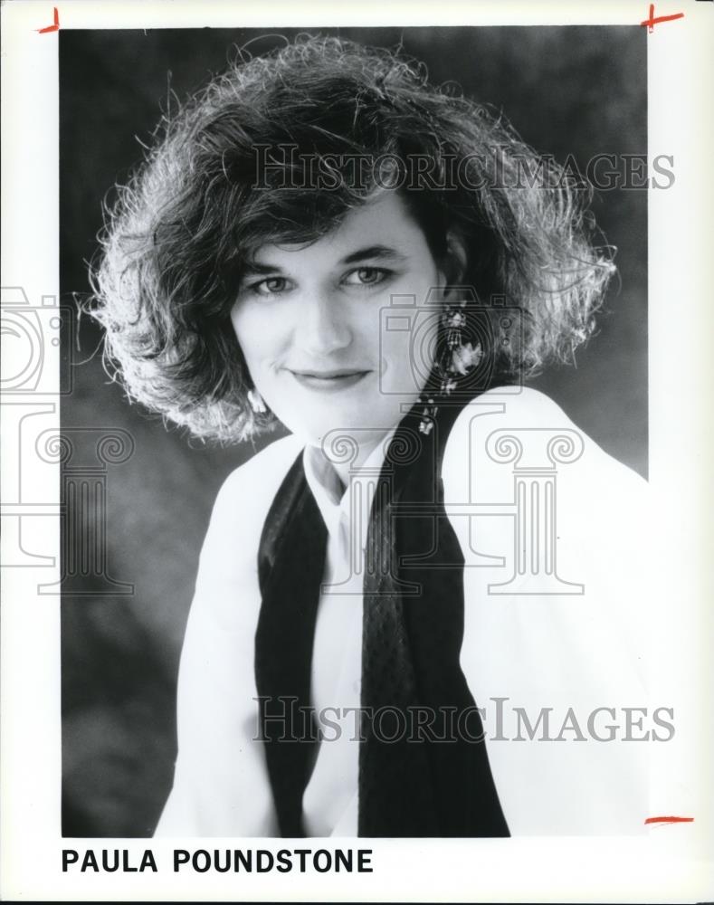 1992 Press Photo Paula Poundstone - cvp48165 - Historic Images