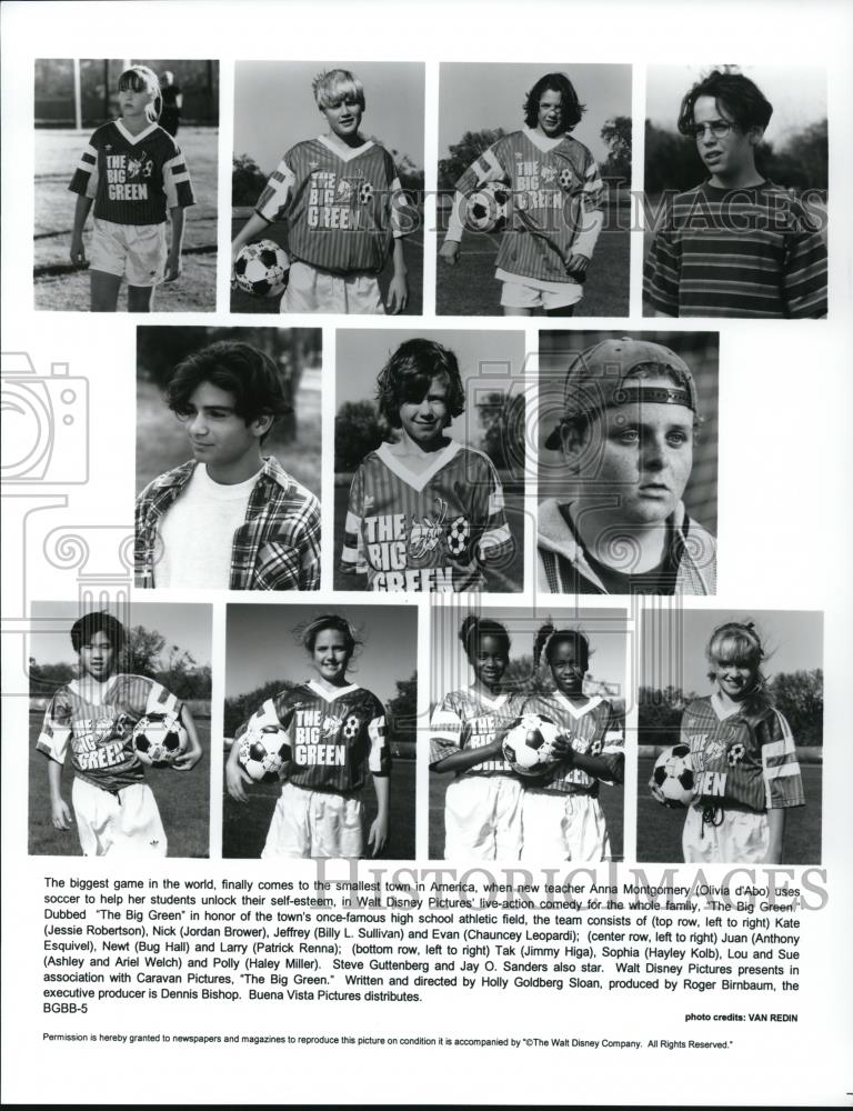 Press Photo Jessie Robertson Jordan Brower Billy Sullivan and Chancey Leopardi - Historic Images