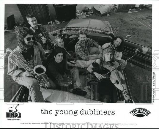 1994 Press Photo Musical group The Young Dubliners - cvp56751 - Historic Images