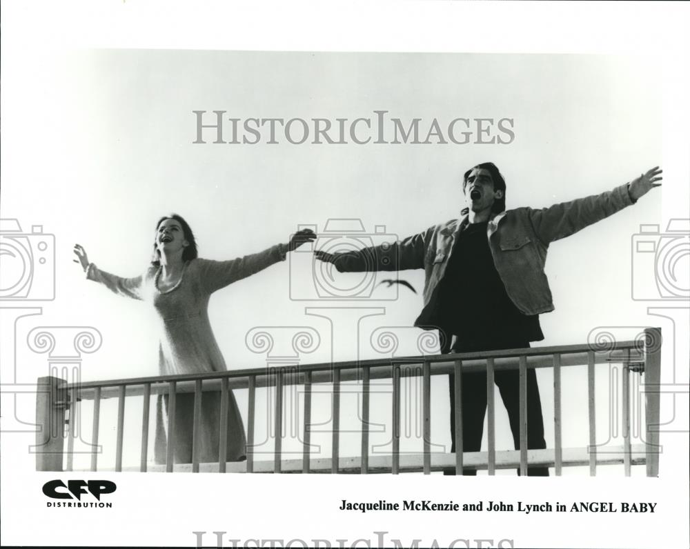 Press Photo Jacqueline McKenzie and John Lynch star in Angel Baby - cvp56655 - Historic Images