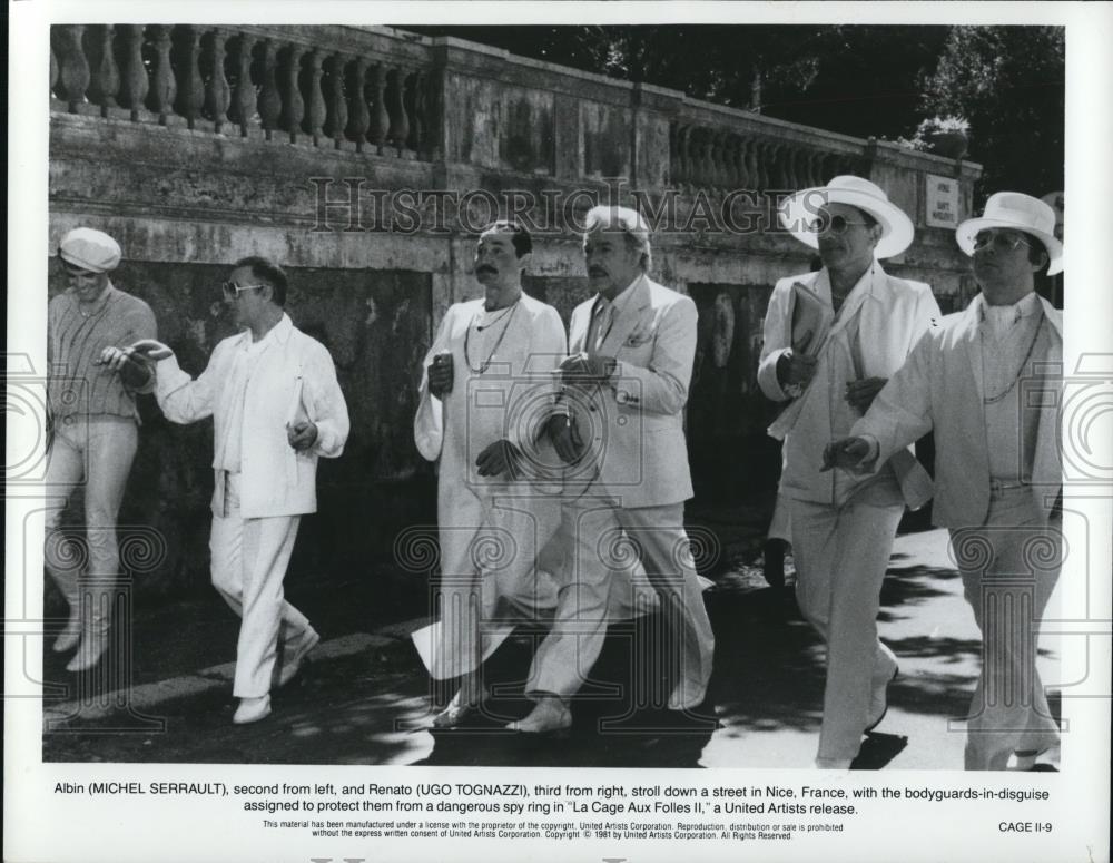 1981 Press Photo Movie La Cage Aux Folles II - cvp51116 - Historic Images