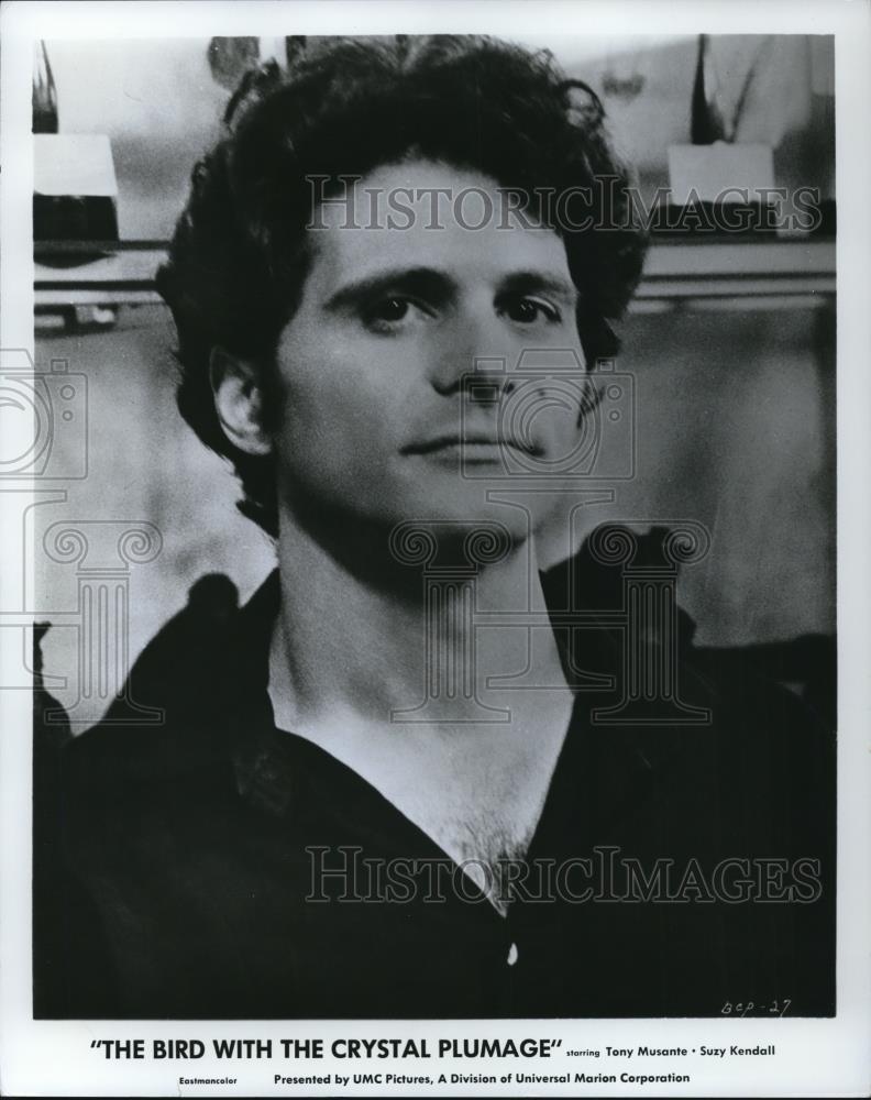1974 Press Photo Tony Musante in The Bird with The Crystal Plumage - Historic Images
