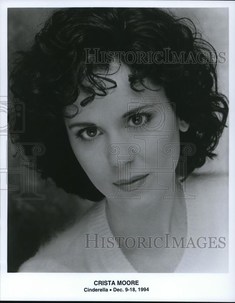 1994 Press Photo Crista Moore in Cinderella - Historic Images