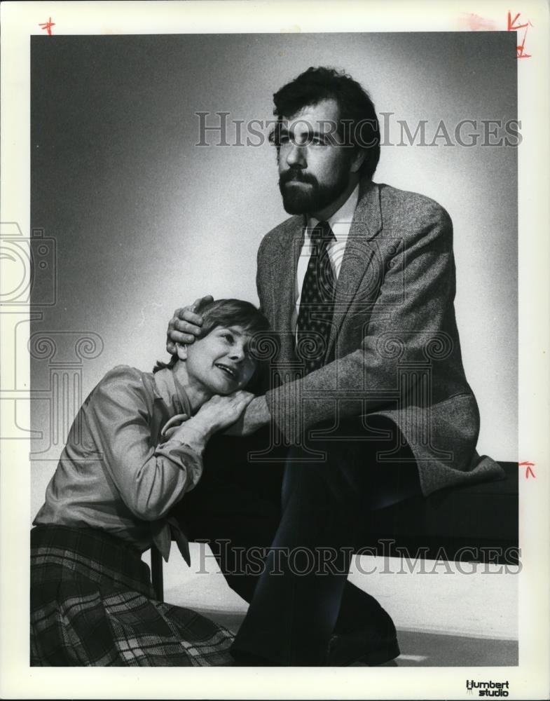 1981 Press Photo Mary Jane Nottage & Jim Muth - Historic Images