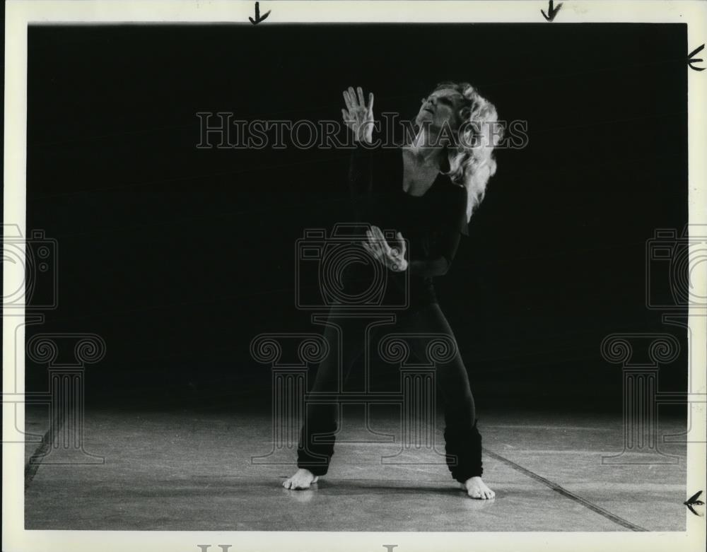 1984 Press Photo Connie May choreographer - cvp49573 - Historic Images