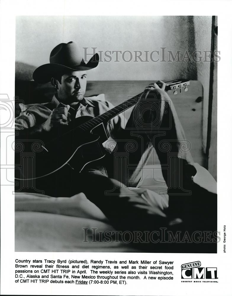 Press Photo Tracy Byrd CNT Hit Trip - cvp69062 - Historic Images