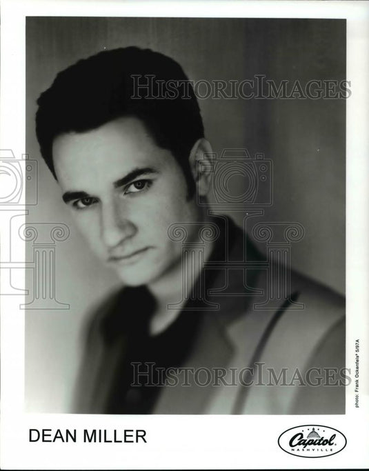 Undated Press Photo Singer Dean Miller - cvp45654 - Historic Images