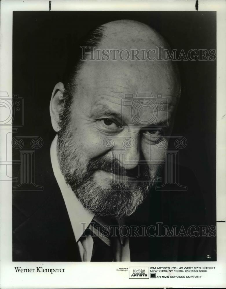 1984 Press Photo Werner Klemperer - cvp75430 - Historic Images