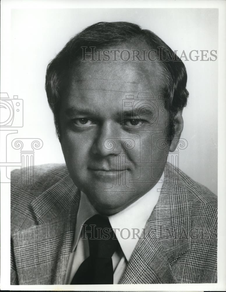 1977 Press Photo Robert J. Wussler President of CBS Sports Division - Historic Images