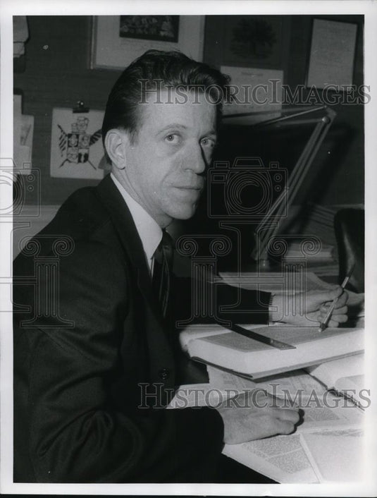 1966 Press Photo Walter Rigdon - Historic Images