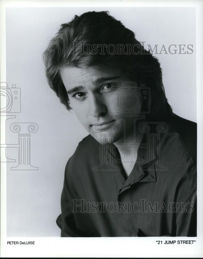 Undated Press Photo Peter DeLuise stars in 21 Jump Street TV series - cvp48238 - Historic Images