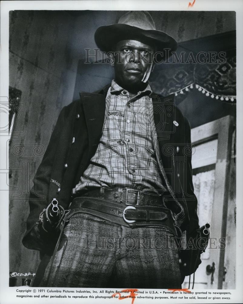 1972 Press Photo Sidney Poitier stars in Buck and the Preacher - cvp48733 - Historic Images