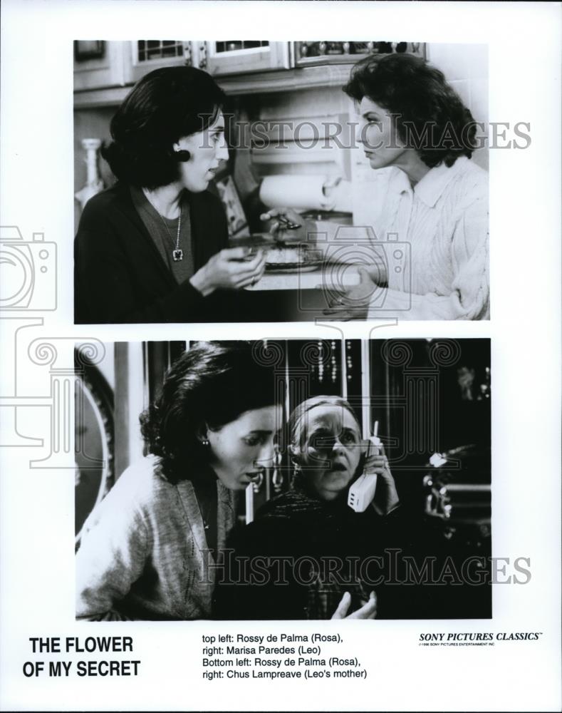 1998 Press Photo Rossy de Palma Marisa Paredes and Chus Lampreave - cvp42115 - Historic Images