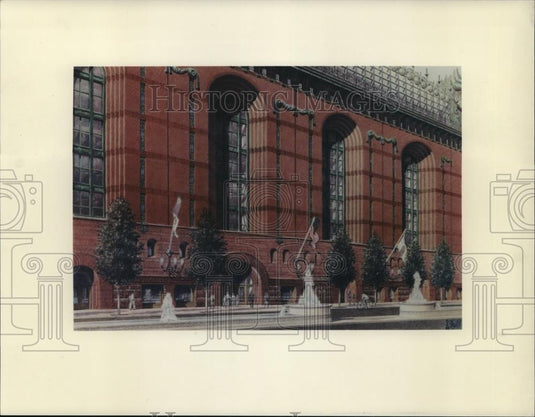 1989 Press Photo Chicago Public Library - Historic Images