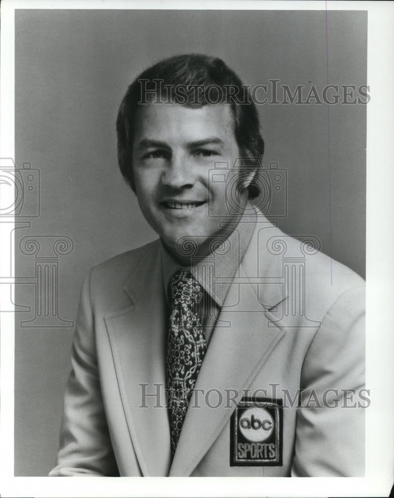 1972 Press Photo Frank Gifford NFL Monday Night Football - Historic Images