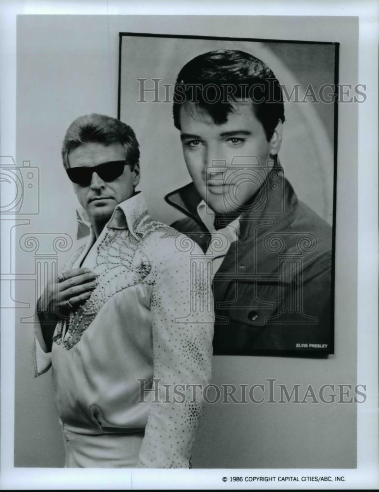 1986 Press Photo David Rasche in Sledge Hammer! - Historic Images