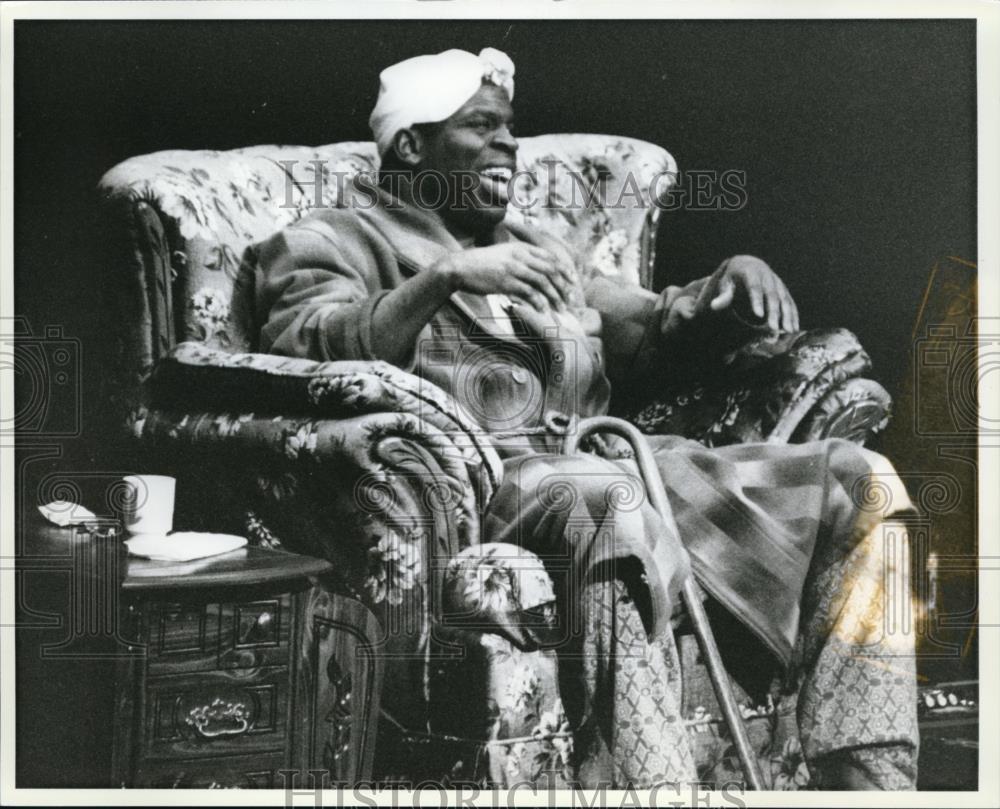 1993 Press Photo Playwright and actor, Sylvester Sly Turner - Historic Images