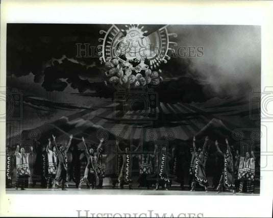 1991 Press Photo Ballet Folklorico De Mexico - cva59874 - Historic Images