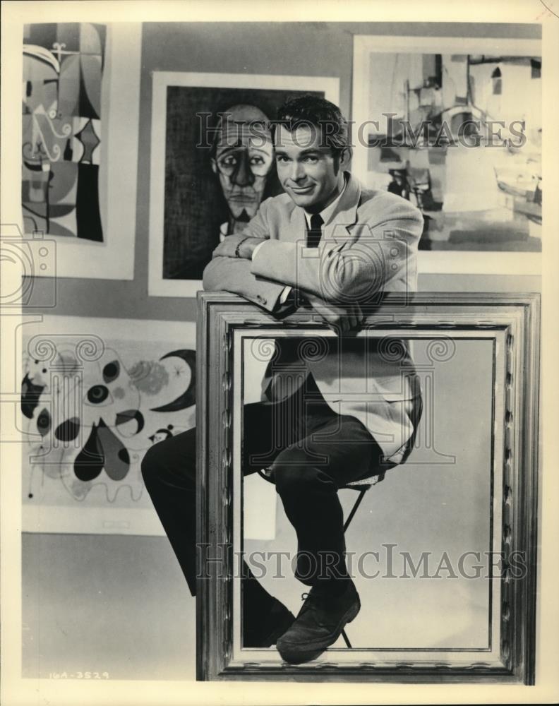 1966 Press Photo Dean Jones in That Darn Car - cvp79672 - Historic Images