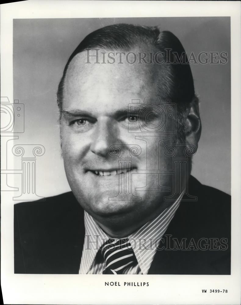 1979 Press Photo Noel Phillips Executive Vice President Sales Volkswagen America - Historic Images