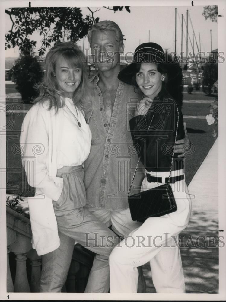 1989 Press Photo Chynna Phillips Perry Kiig Courteney Cox Roxanne Prize Pulitzer - Historic Images