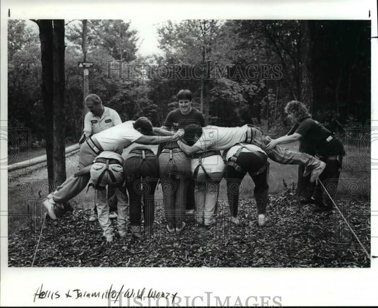 1989 Press Photo The Inward Bound activities - Historic Images