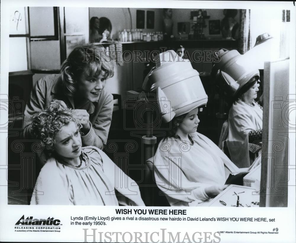 1989 Press Photo Wish You Were here Emily Lloyd - Historic Images