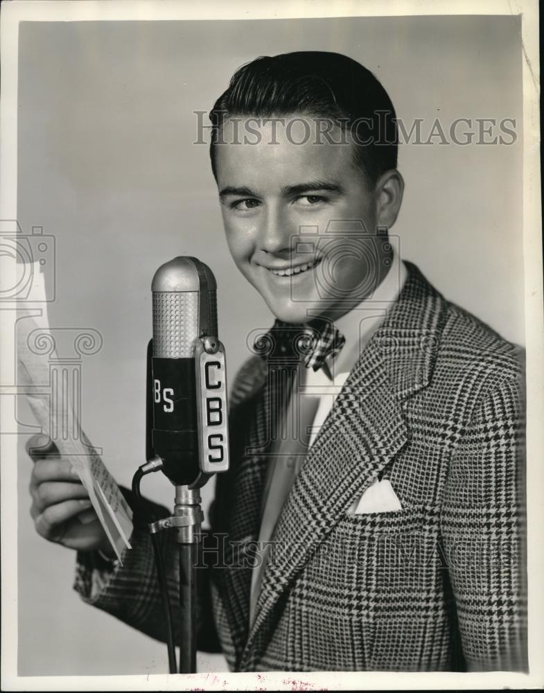 1944 Press Photo Dick Jones in The Aldrich Family&#39;s - Historic Images