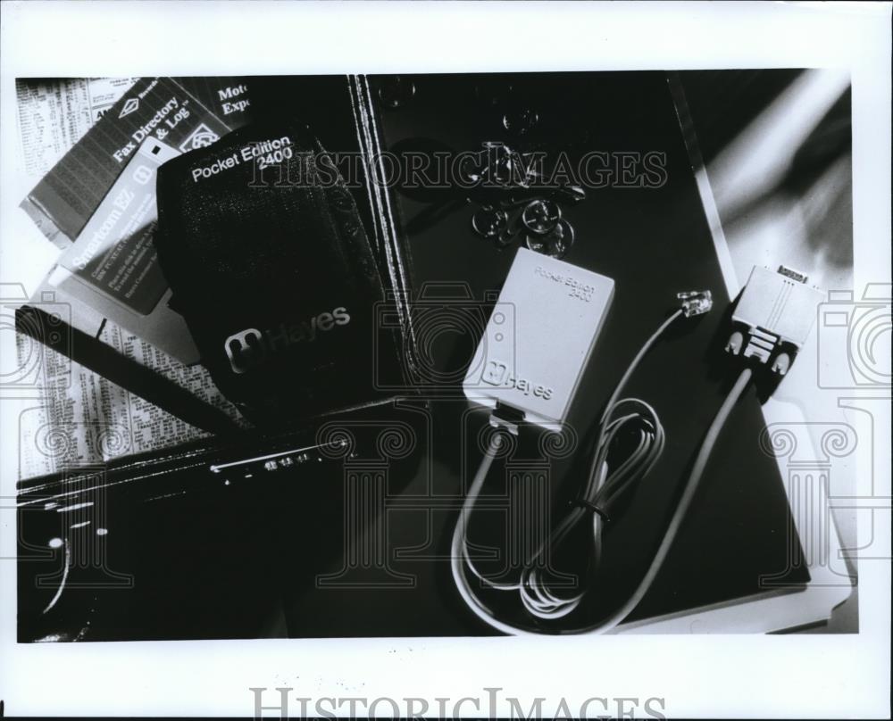 1993 Press Photo Computer; modem - Historic Images