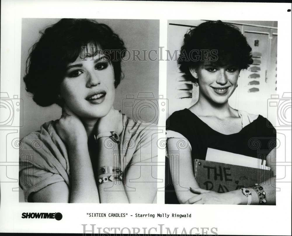1985 Press Photo Molly Ringwald in 16 Candles - Historic Images