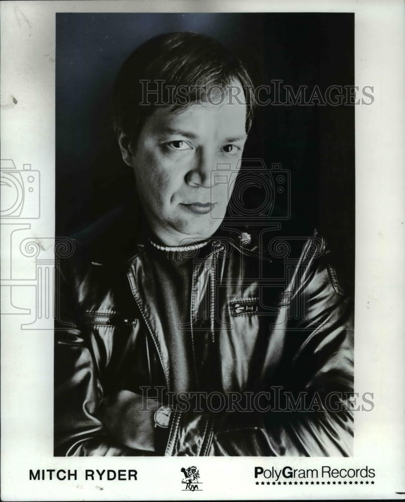 1983 Press Photo Mitch Ryder - Historic Images