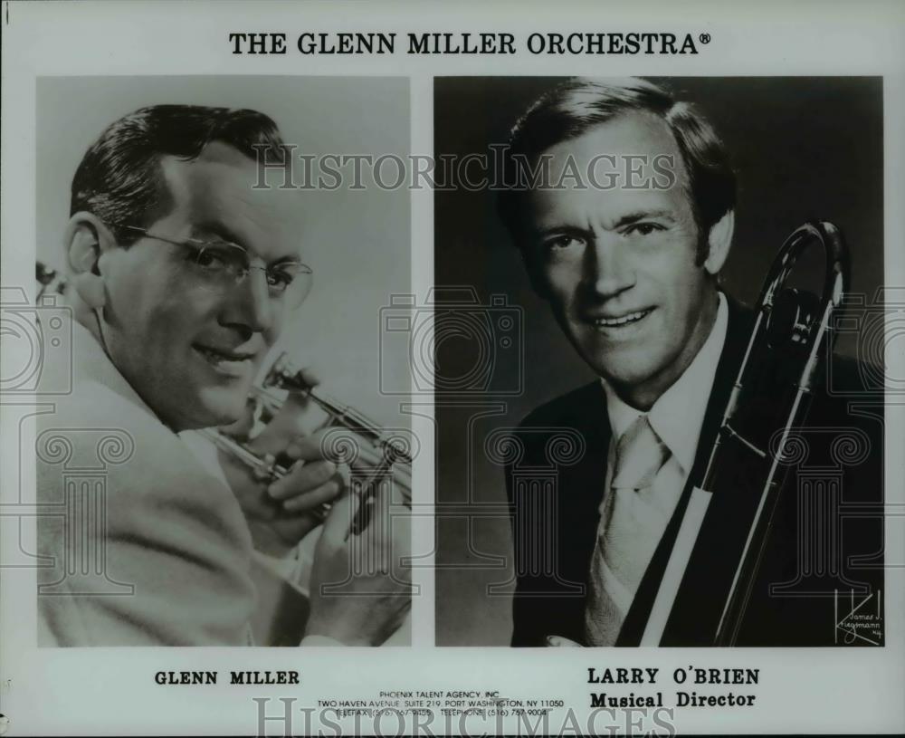 Undated Press Photo Glenn Miller Orchestra and Larry O'Brien Musical Director - Historic Images