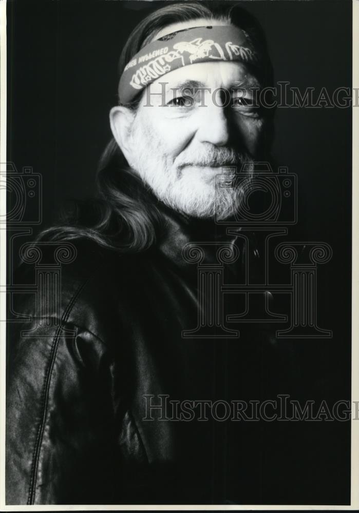 1993 Press Photo Willie Nelson American Country Music Singer Songwriter New York - Historic Images