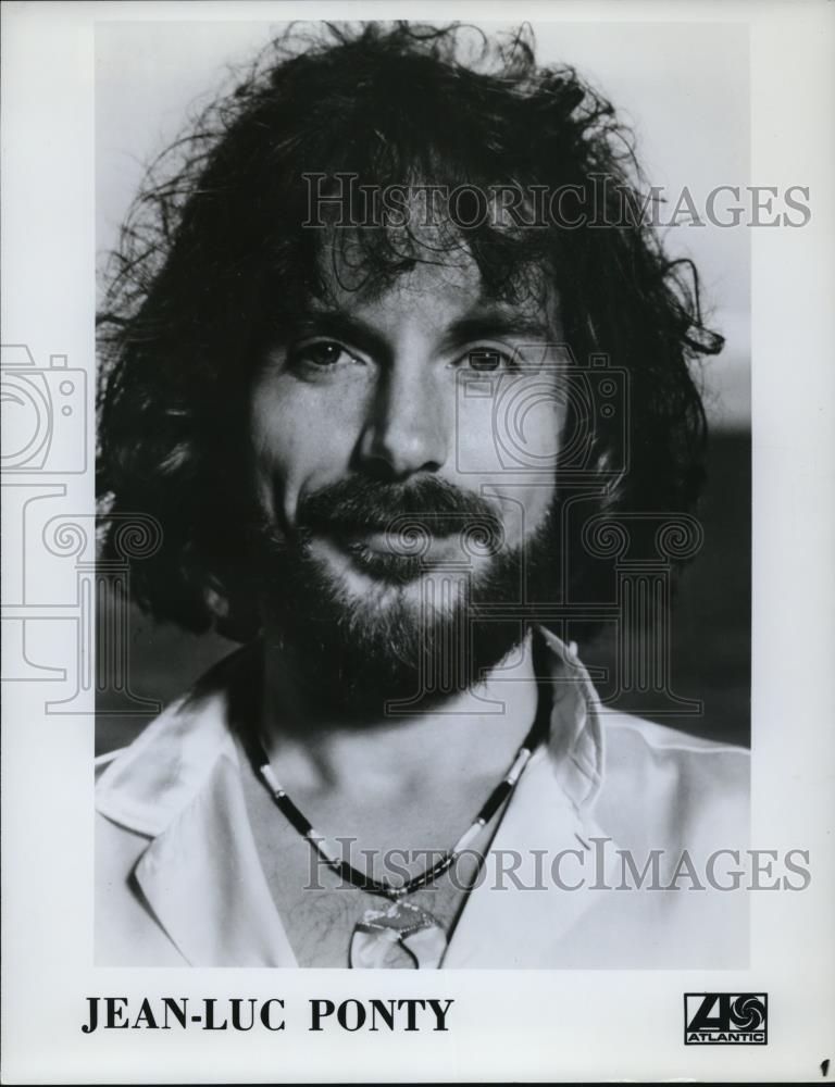 Undated Press Photo Jean Luc Ponty Musician - Historic Images