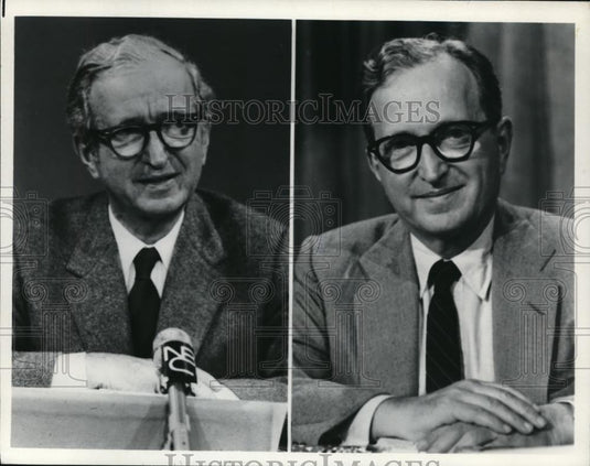 1972 Press Photo Lawrence E. Spivak, producer and regular panelist of "Meet the - Historic Images