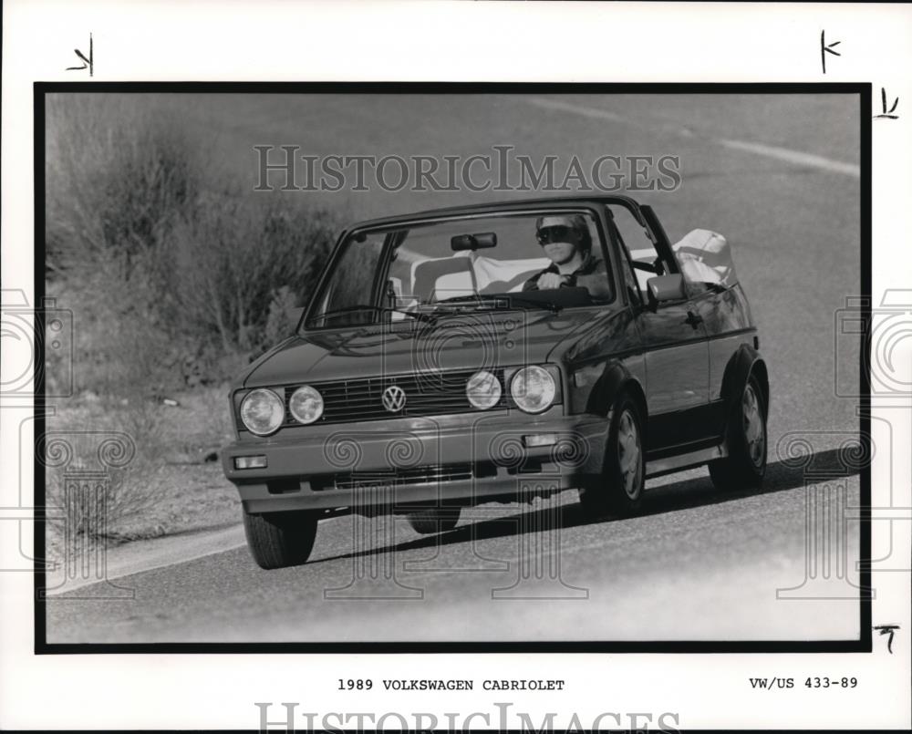 1990 Press Photo Volkswagen Cabriolet - Historic Images