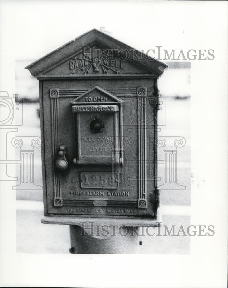 1978 Press Photo 1801th Superior fire alarms - Historic Images