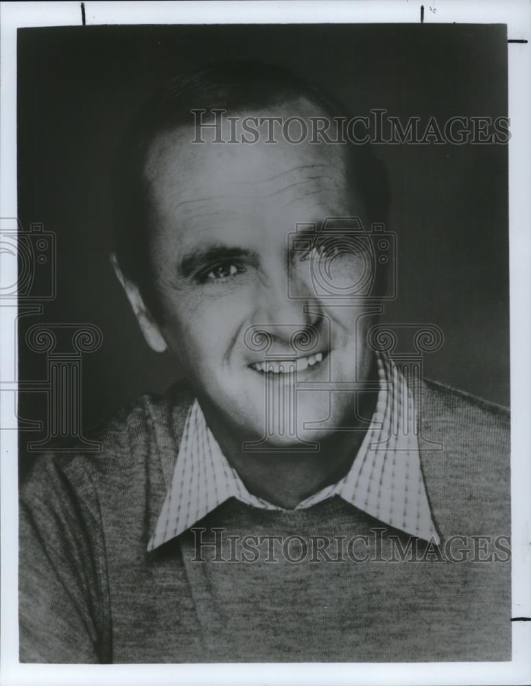 1990 Press Photo Bob Newhart Comedian - Historic Images