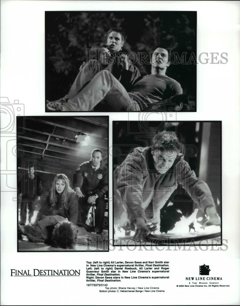 2000 Press Photo All Larter Devon Sawa Final Destination - Historic Images