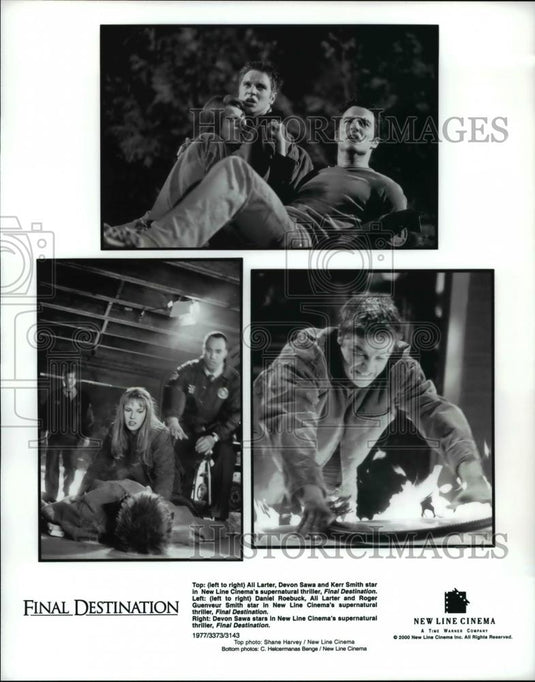 2000 Press Photo All Larter Devon Sawa Final Destination - Historic Images