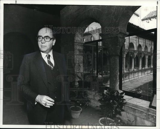 1983 Press Photo Willian D. Wixom - Historic Images