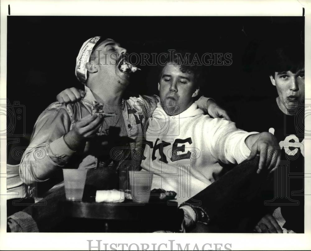 1985 Press Photo Tau Kappa Epsilon fraternity - Historic Images