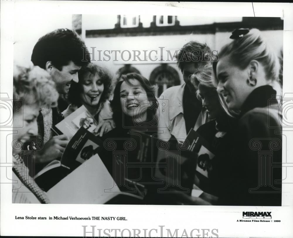 1991 Press Photo Lena Stolze stars in The Nasty Girl - Historic Images