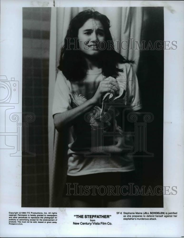 1987 Press Photo Jill Schoelen The Stepfather - Historic Images